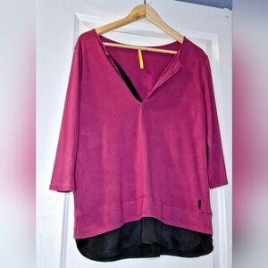 Lole Soft Modal Mixed Material Shirt (M)